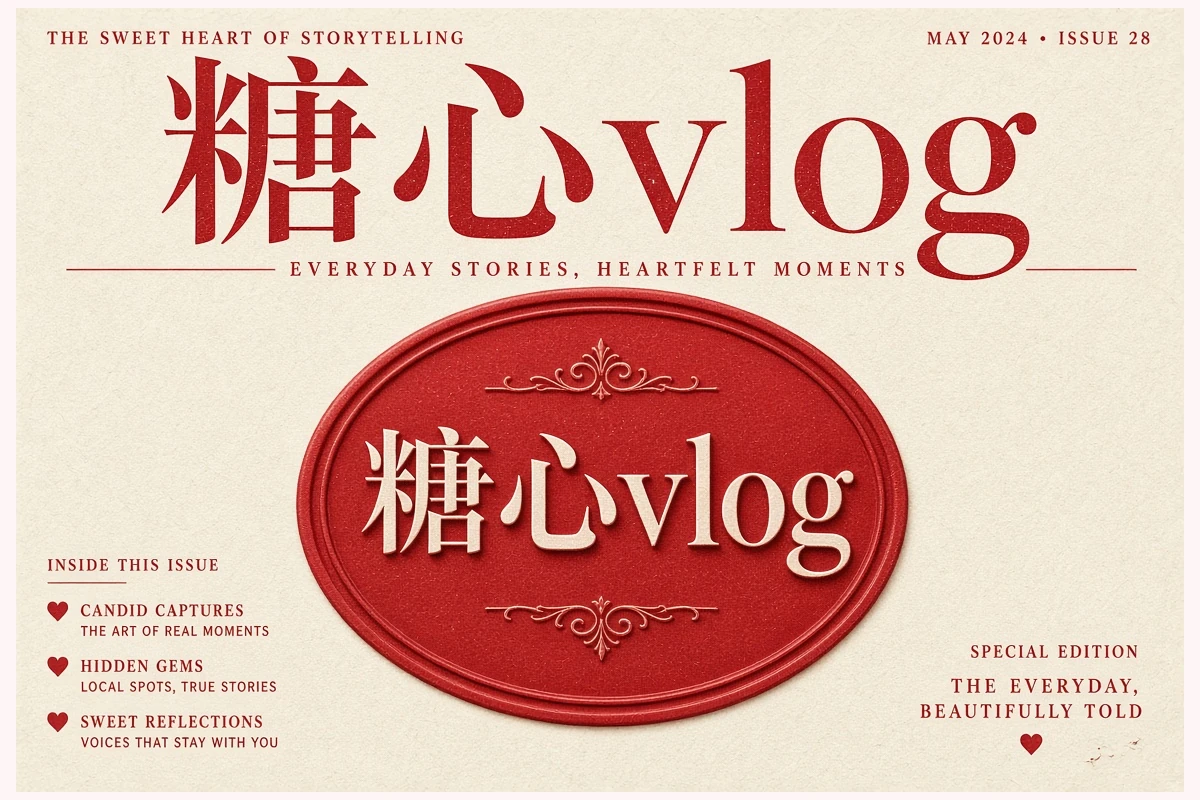糖心vlog品牌画面